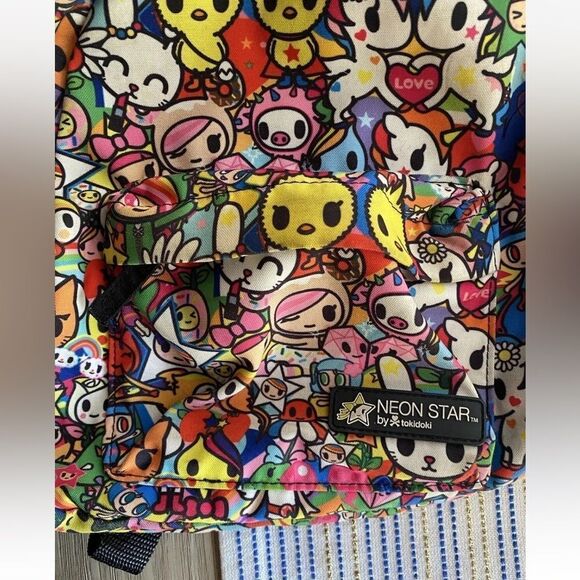 Neón star by tokidoki backpack small multicolored - Picture 5 of 15